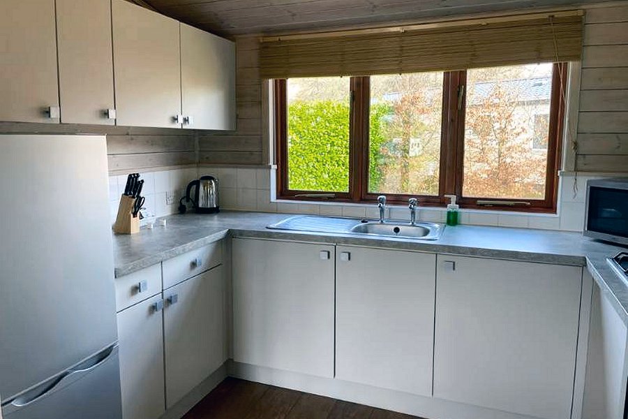 2 Bed Lodge - Kitchen Area