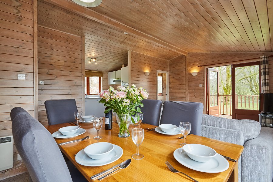 3 bed Lodge - Dining Area