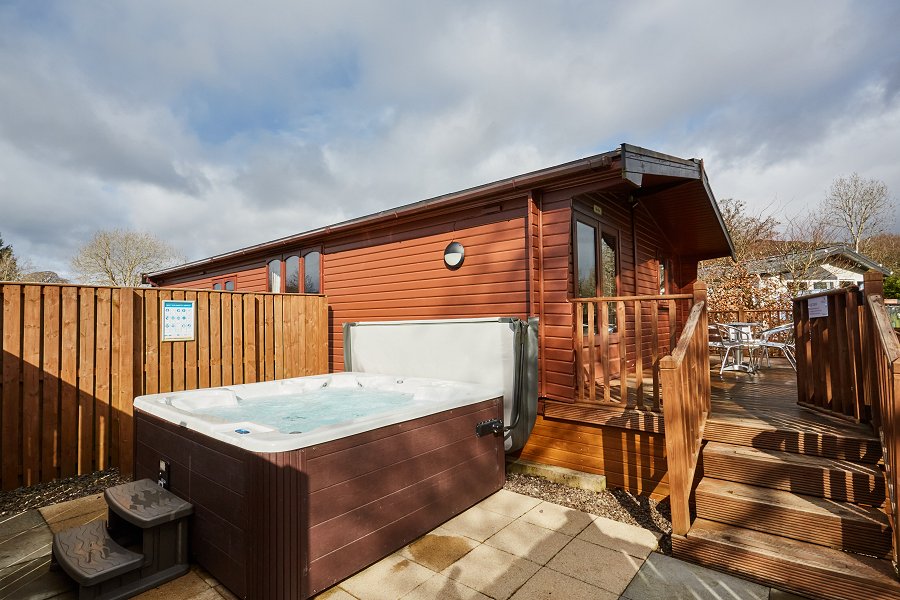 3 bed Lodge - Hot Tub