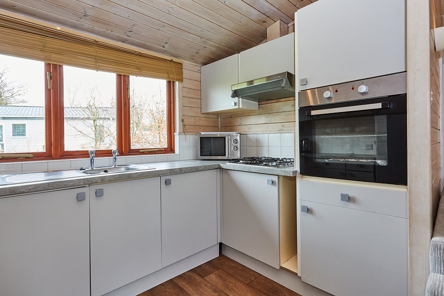 3 bed Lodge - Kitchen Area