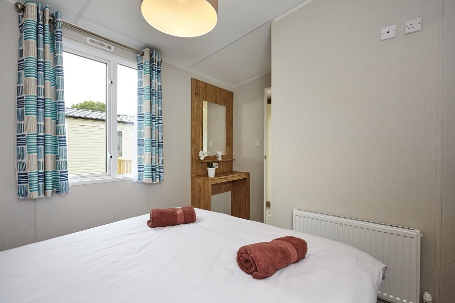 Braidhaugh 2 Bed Caravans Double Bedroom