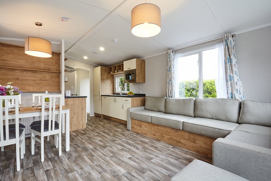 Braidhaugh 3 Bed Caravans Living Area