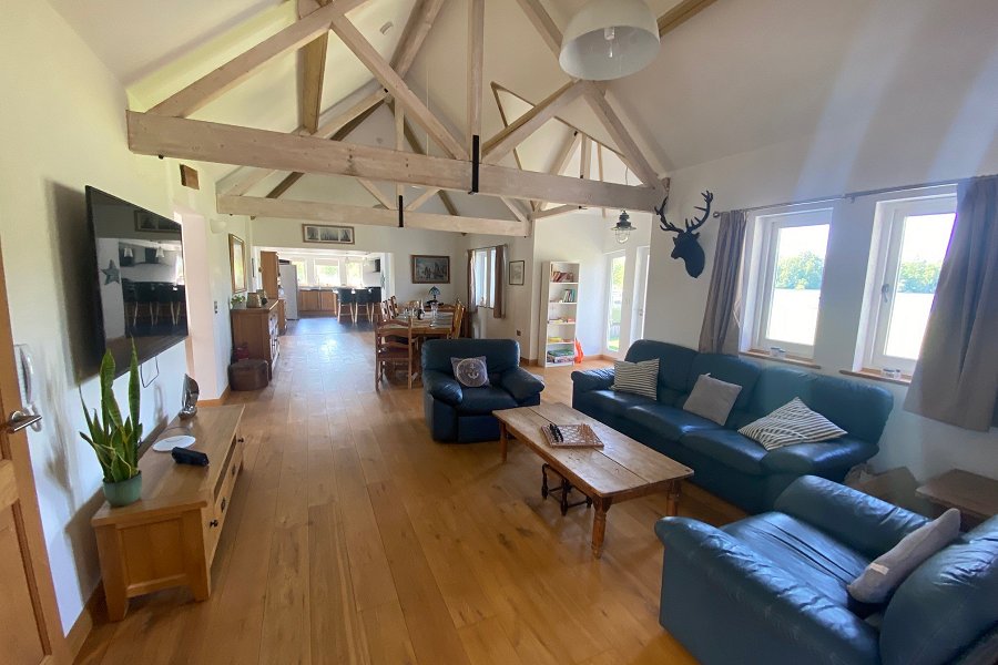 Broad View Downstair Living Area