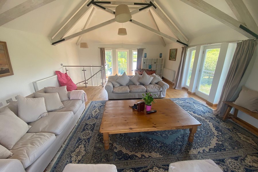 Broad View Upstairs Living Area