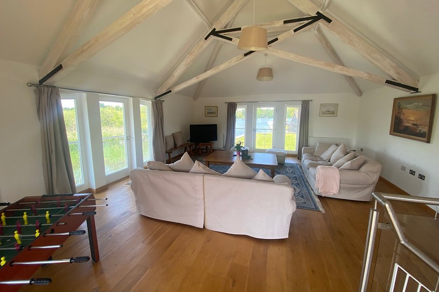 Broad View Upstairs Living Area