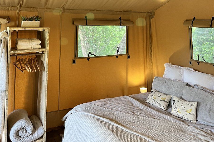 Safari Tent Kingfisher Open Plan Living