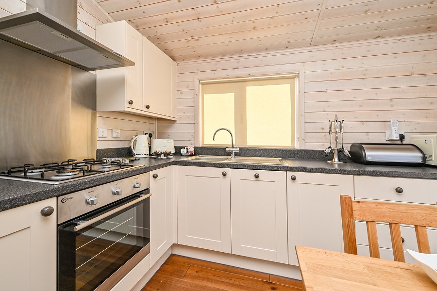 Bluebell Lodge Kitchen Area