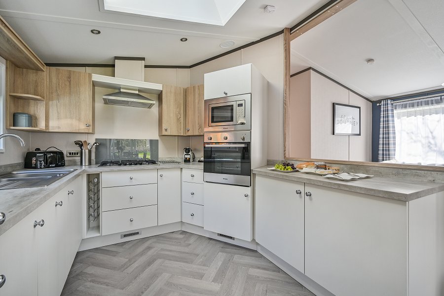 Cherry Tree Lodge Kitchen Area