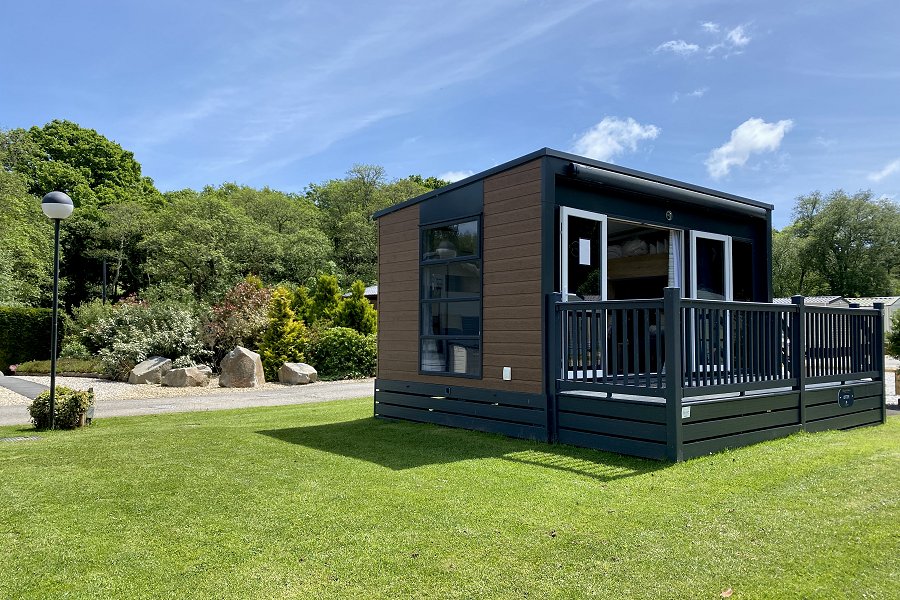 Otter Glamping Pod at Notter Bridge