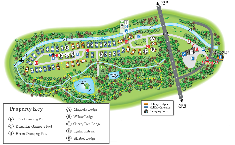 Notter Bridge Sitemap