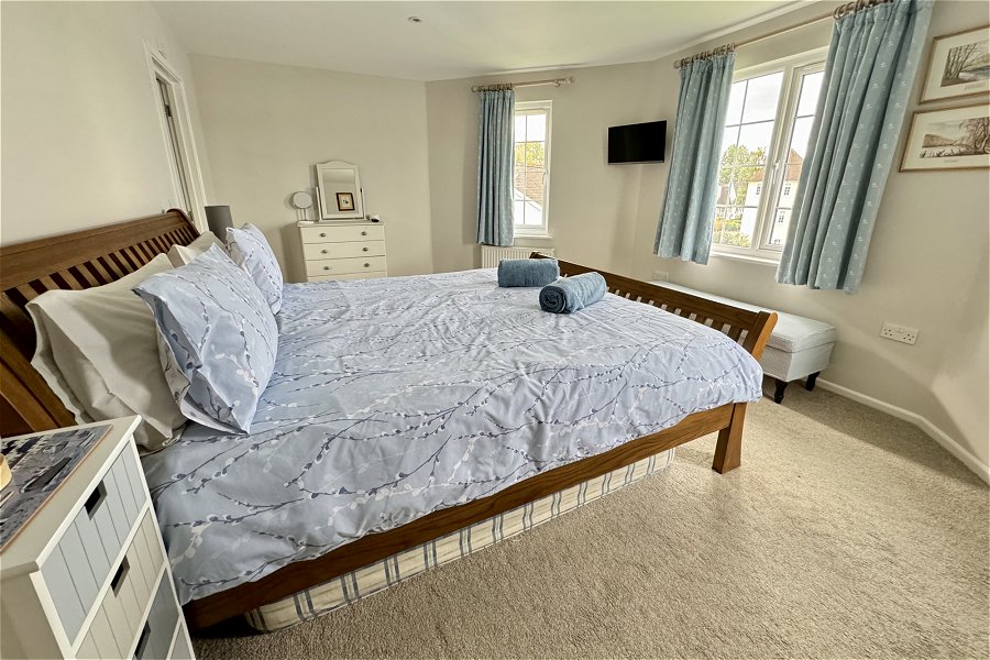 Somerford Lake House Master Double Bedroom