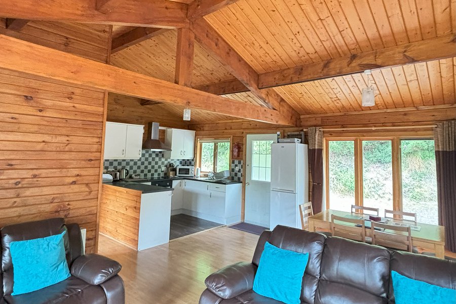 Kingfisher Lodge Living Area