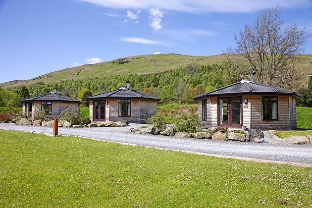 Loch Tay Romantic Woodland Cabins By Killin Perthshire Scotland